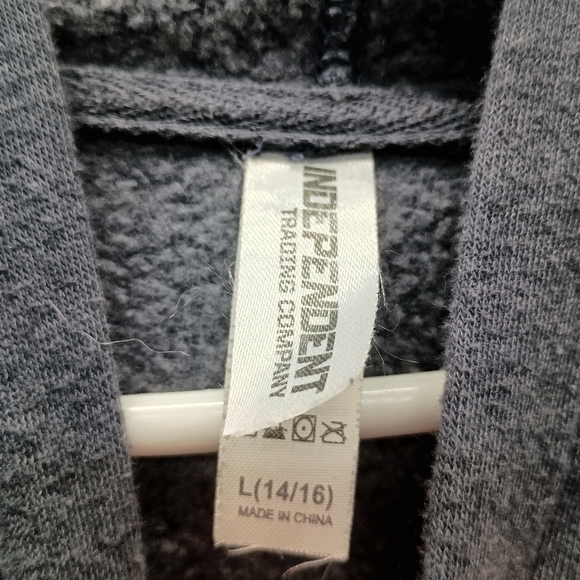 Gray Hoodie with Inaugural Year Logo - Picture 11 of 11